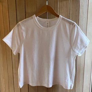 Lululemon Classic-Fit Cotton-Blend T-Shirt - White - 8